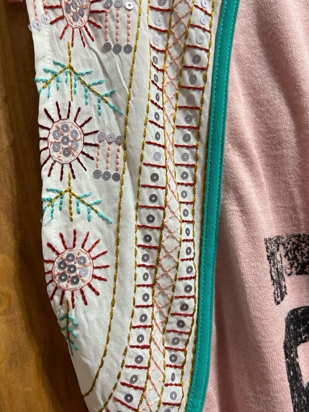 Sleeveless Pink Nashville 27 Graphic Tunic - Picture 3 of 4